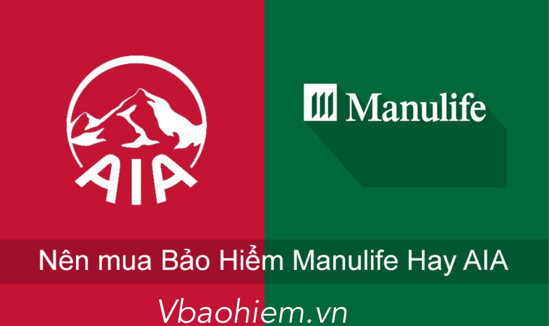 NÊN THAM GIA BẢO HIỂM MANULIFE HAY AIA?