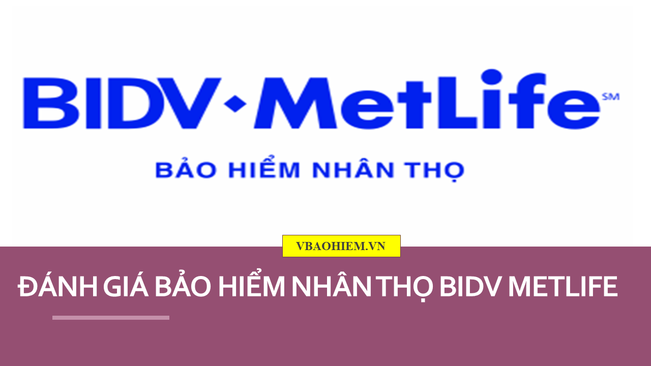 ĐÁNH GIÁ BẢO HIỂM NHÂN THỌ BIDV METLIFE