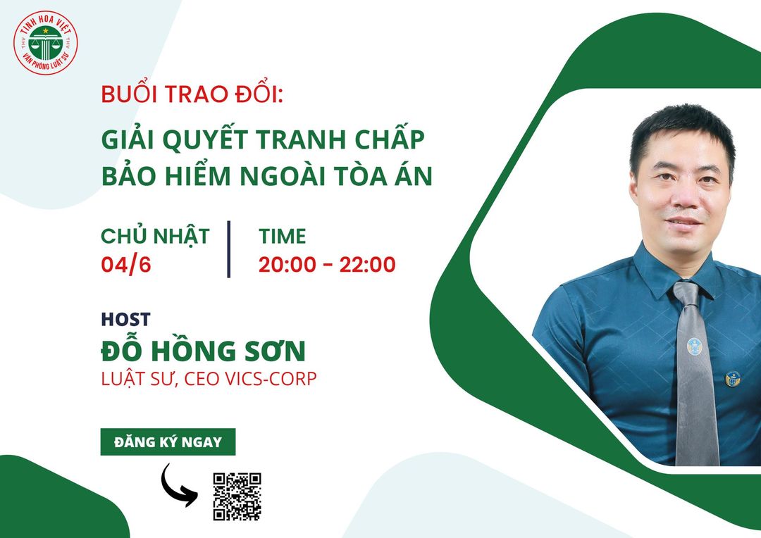 WORKSHOP: GIẢI QUYẾT TRANH CHẤP BẢO HIỂM NGOÀI TÒA ÁN