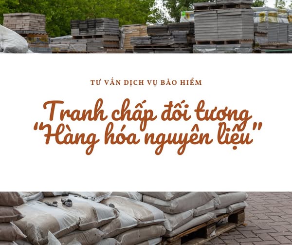 Tranh chấp về đối tượng được bảo hiểm “Hàng hóa nguyên liệu” trong bảo hiểm hỏa hoạn và các rủi ro đặc biệt