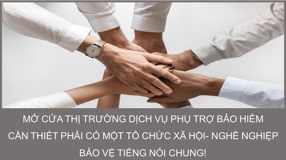 [Kỳ 1] - Mở cửu thị trường dịch vụ phụ trợ bảo hiểm cần thiết phải có một tổ chức xã hội nghề nghiệp