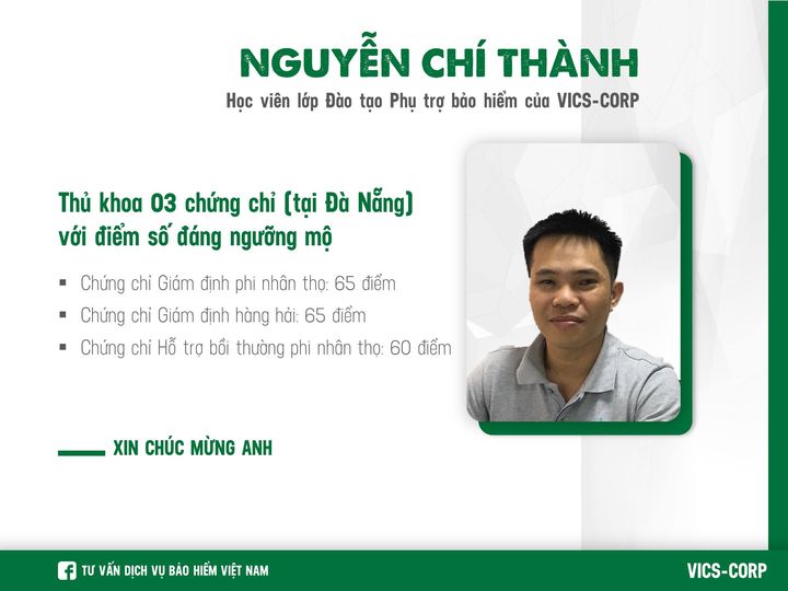 Thủ khoa phụ trợ bảo hiểm