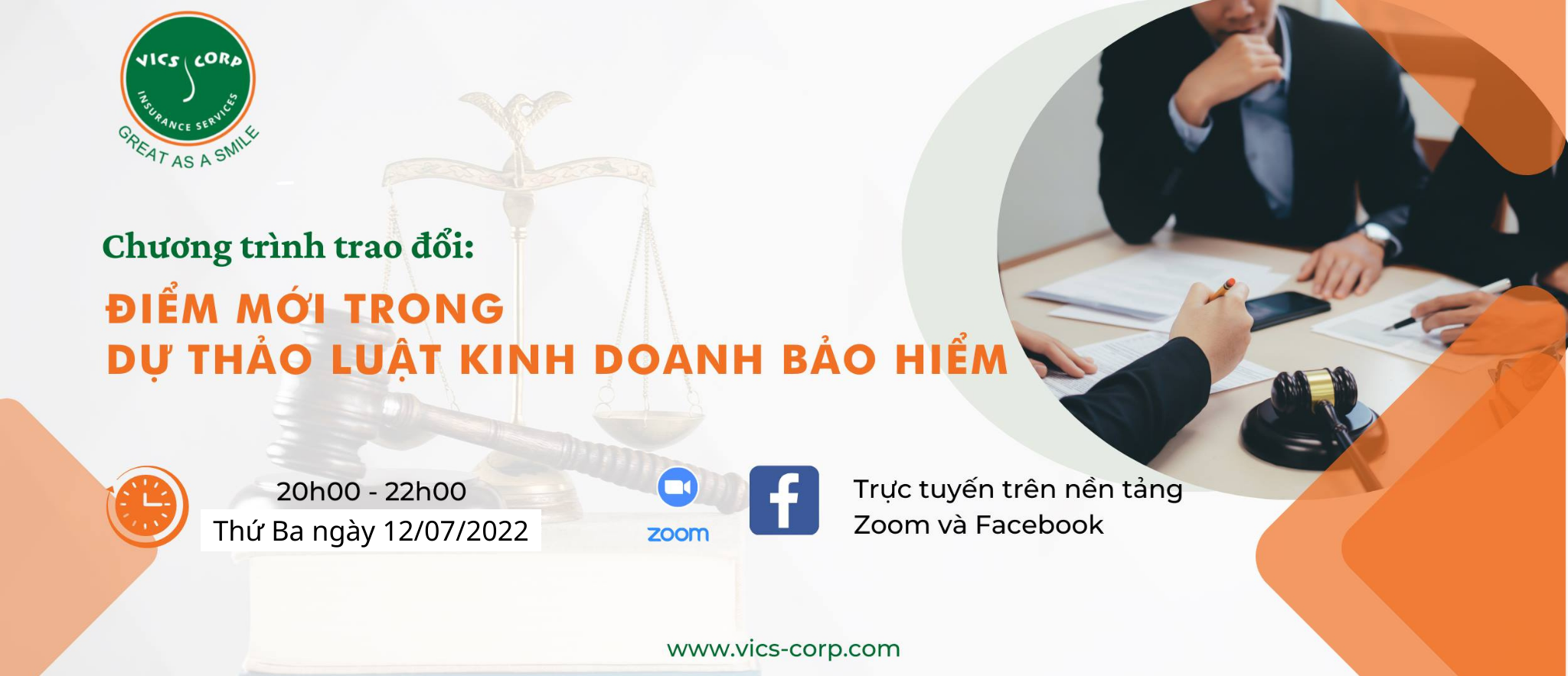 [CHƯƠNG TRÌNH TRAO ĐỔI] ĐIỂM MỚI TRONG DỰ THẢO LUẬT KINH DOANH BẢO HIỂM 2022